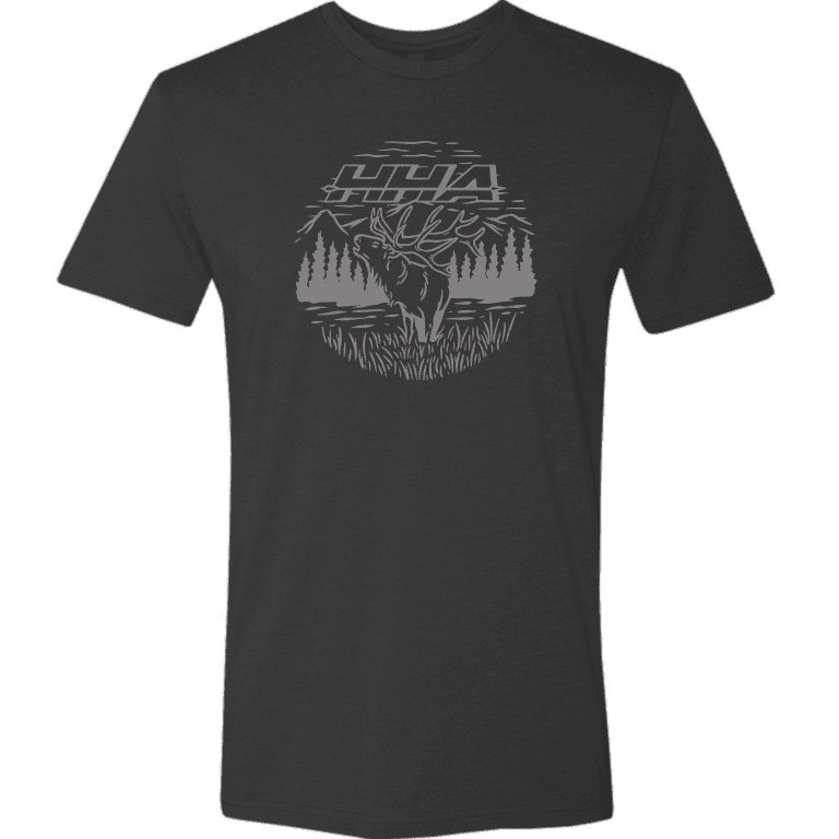 Charcoal Elk Tee
