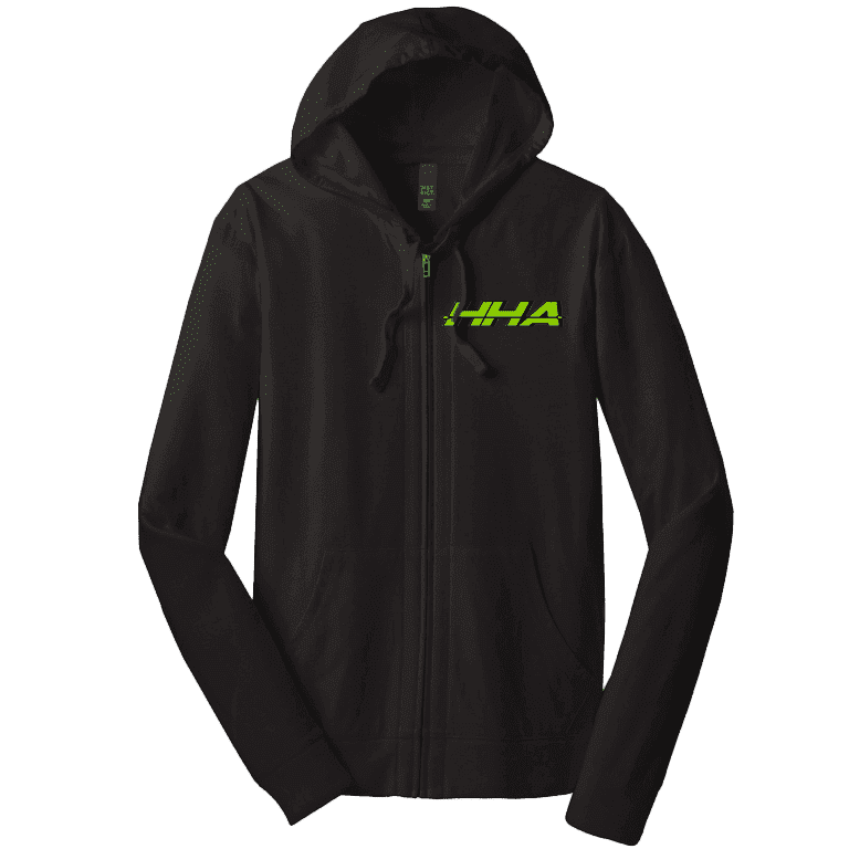 Black Hha Full Zip Hoodie
