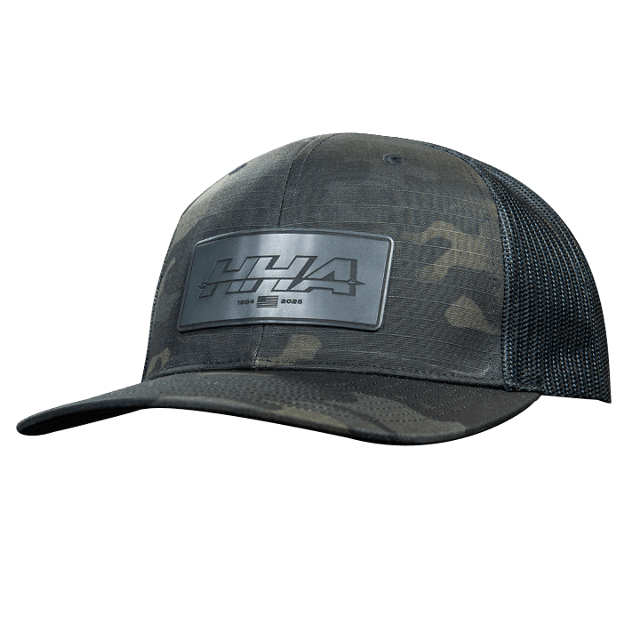 Black Camo Tactical Hha Hat