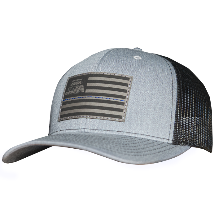HHA USA Blue Line Law Enforcement Hat 